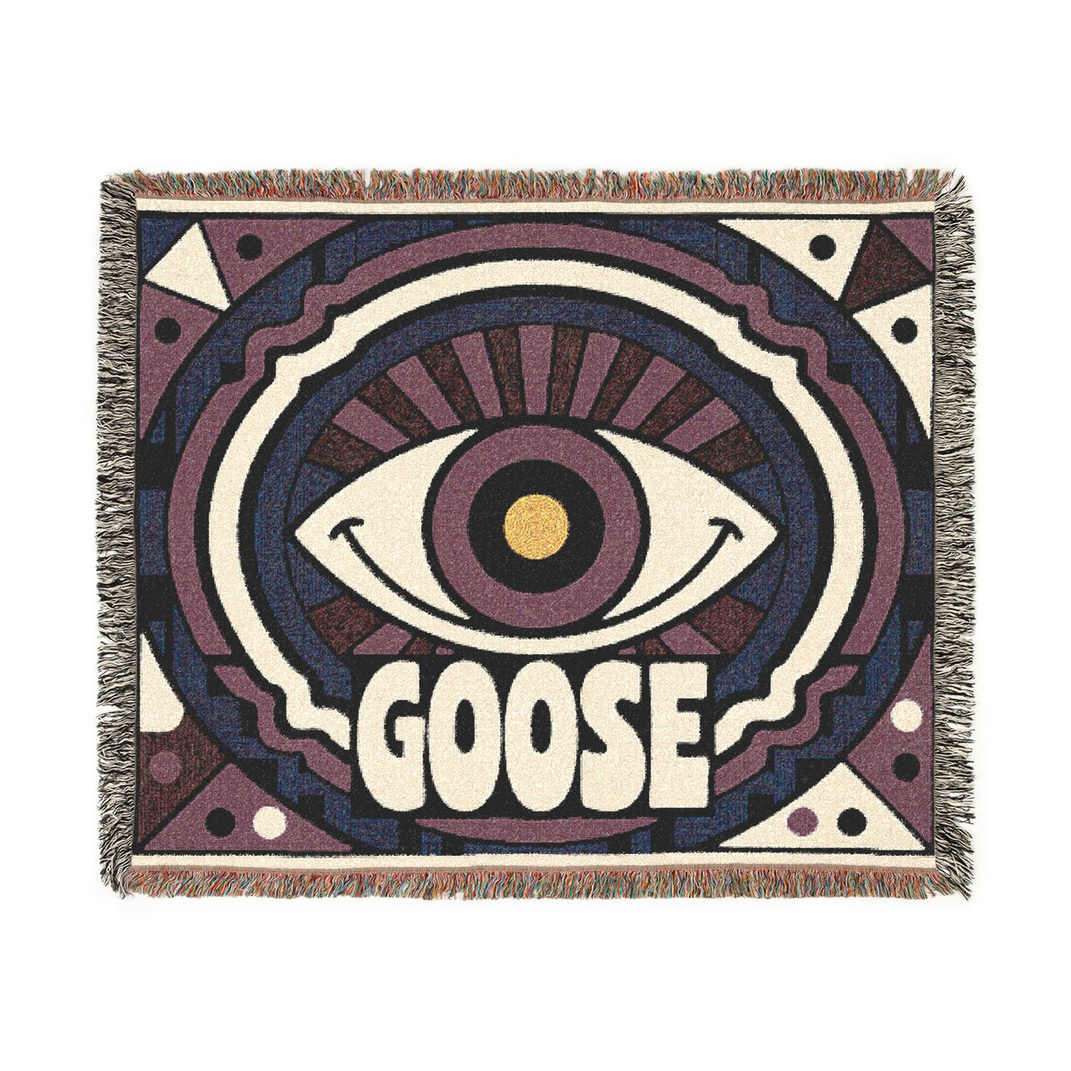 Goose | The Wheel That Sees | Woven Blanket