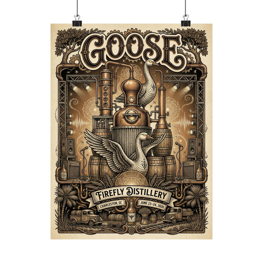 Goose  | 06/23/26–06/24/26 | Charleston, SC | Concert Poster  | V2