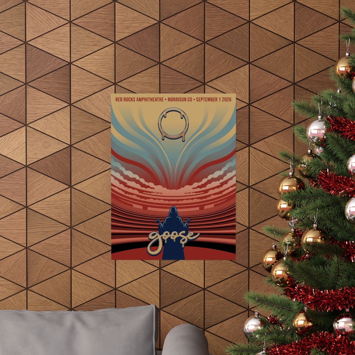 Goose | September 1, 2026 | Red Rocks Amphitheatre | Concert Poster