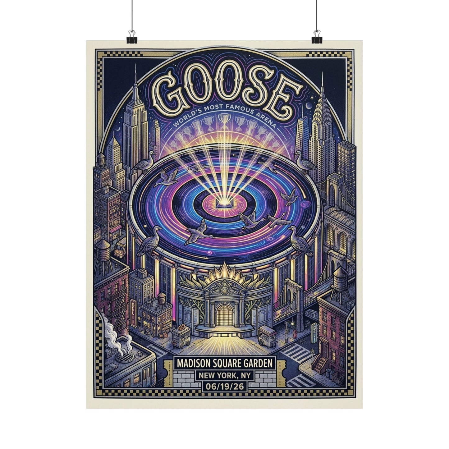 Goose  | 06/19/26 | New York, NY | Concert Poster  | N1