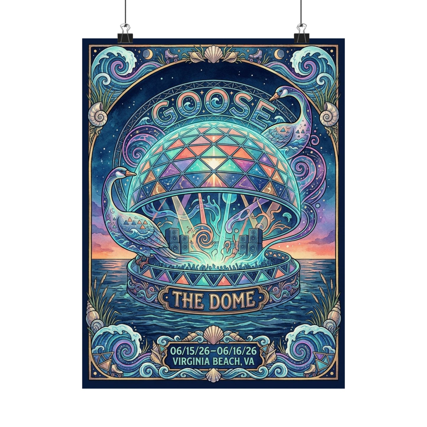 Goose  | 06/15/26–06/16/26 | Virginia Beach, VA | Concert Poster  | V2