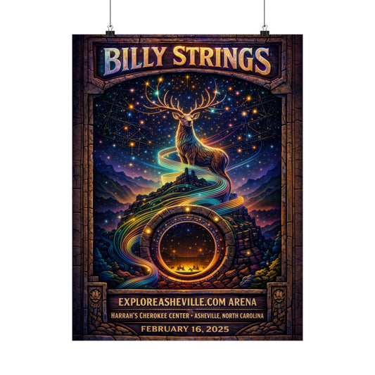Billy Strings | 2/16/25 | Asheville, NC | Concert Poster  | N5