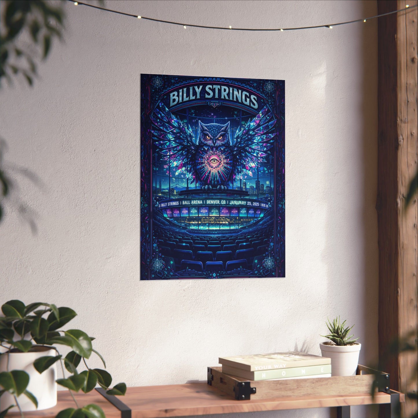 Billy Strings | 1/25/25 | Denver, CO | Concert Poster  | N2