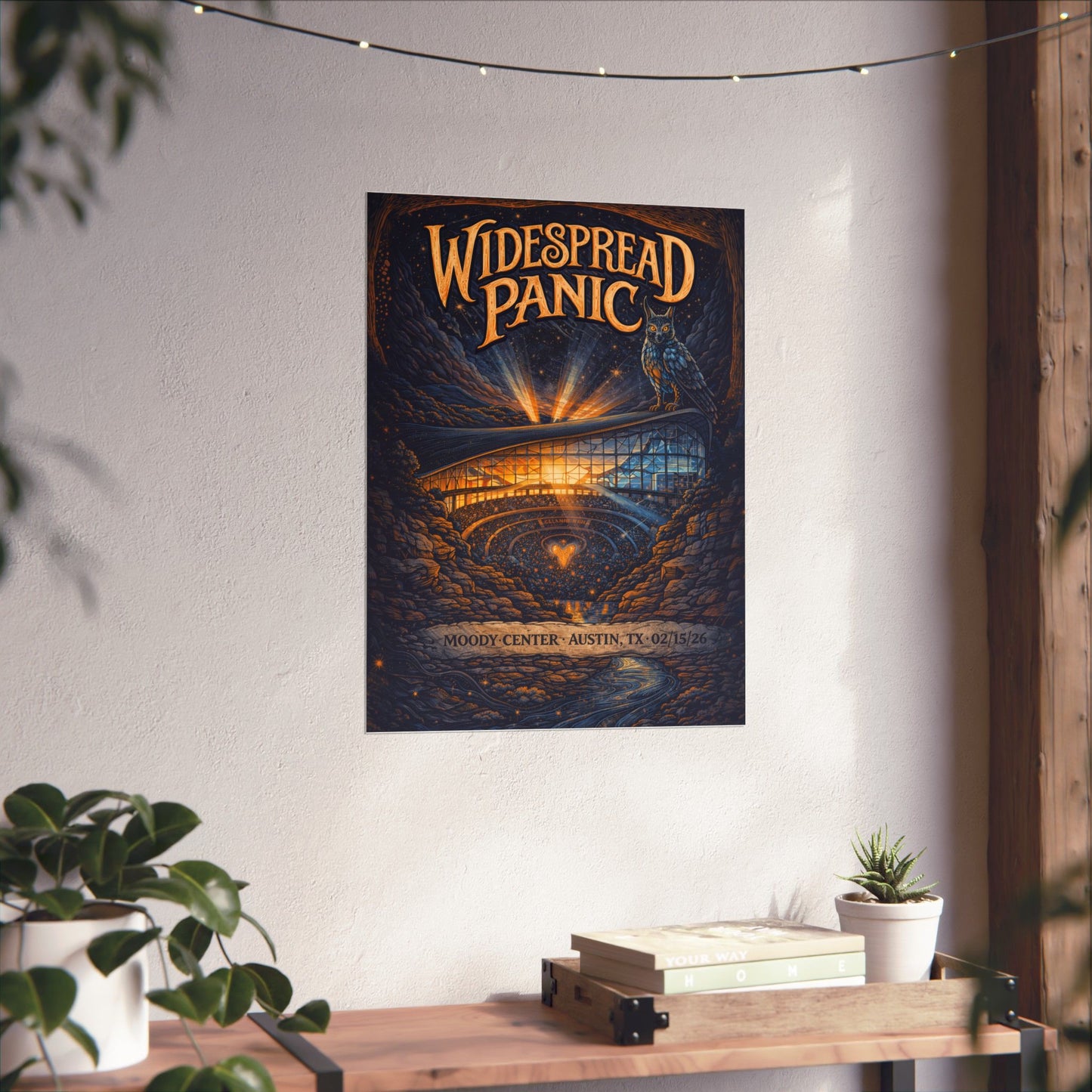 WidespreadPanic | 02/15/26 | Austin, TX | Concert Poster  | N2