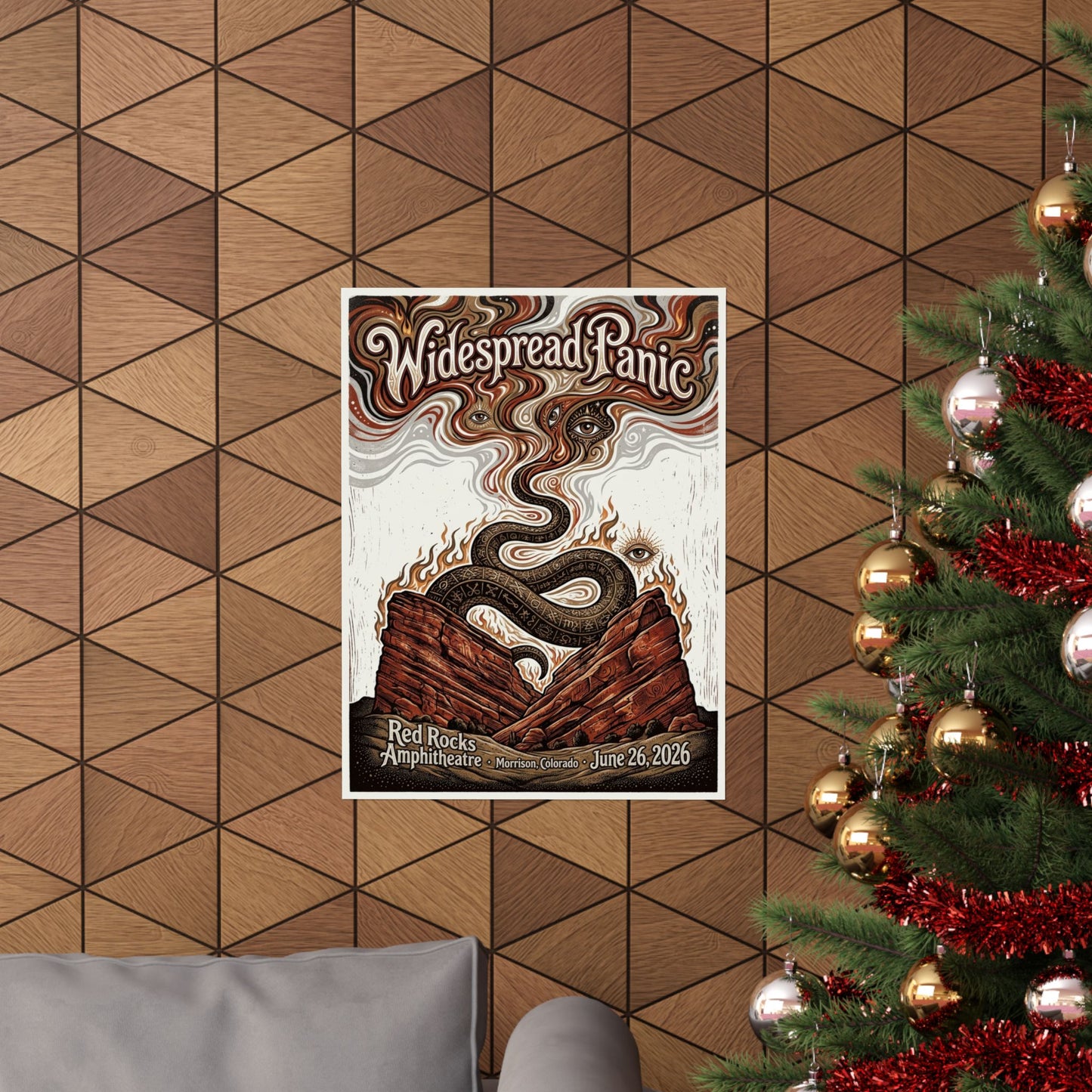 Widespread Panic | 06/26/26 | Morrison, CO | Concert Poster