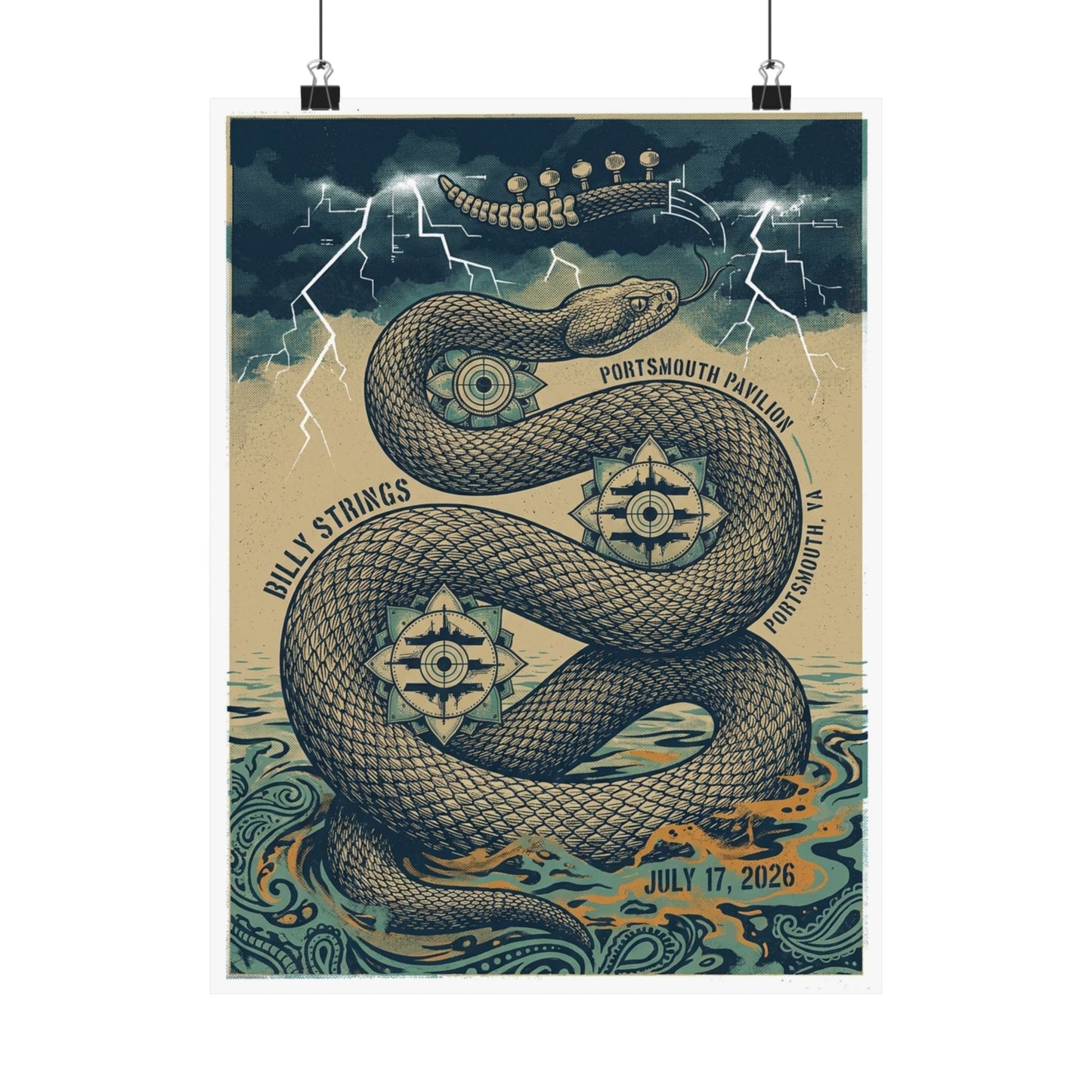 Billy Strings | July 17, 2026 | Concert Poster