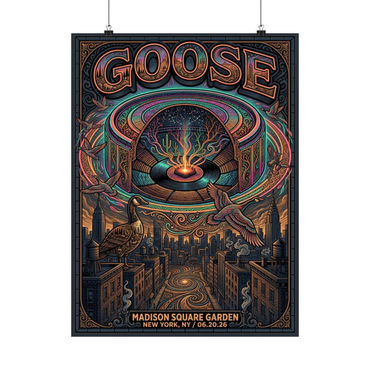 Goose  | 06/20/26 | New York, NY | Concert Poster  | N2