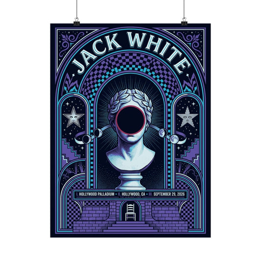 Jack White | September 29, 2026 | Hollywood, CA | Concert Poster