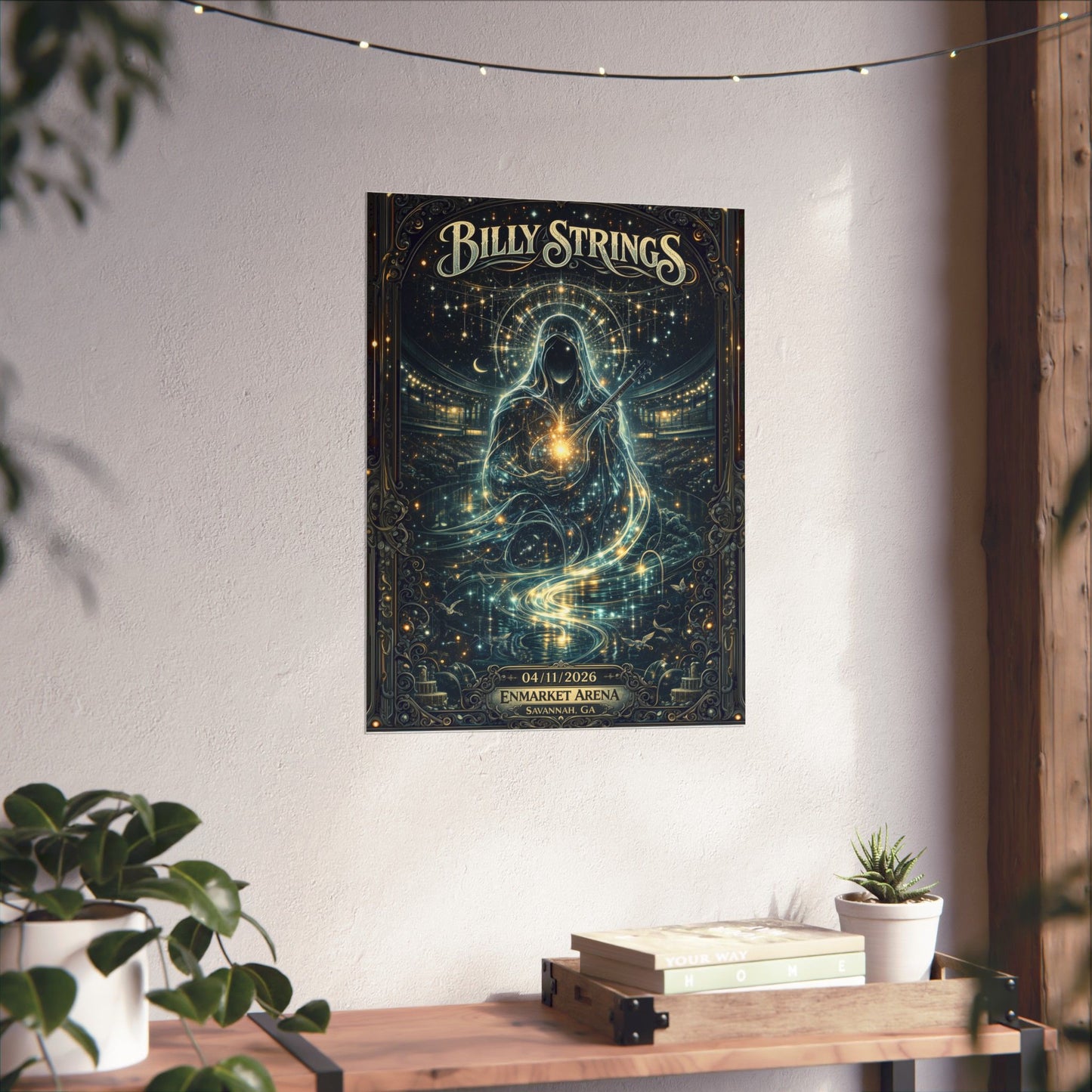 Billy Strings | 04/11/2026 | Savannah, GA | Concert Poster  | N2