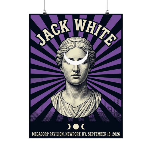 Jack White | September 18, 2026 | Newport, KY | Concert Poster