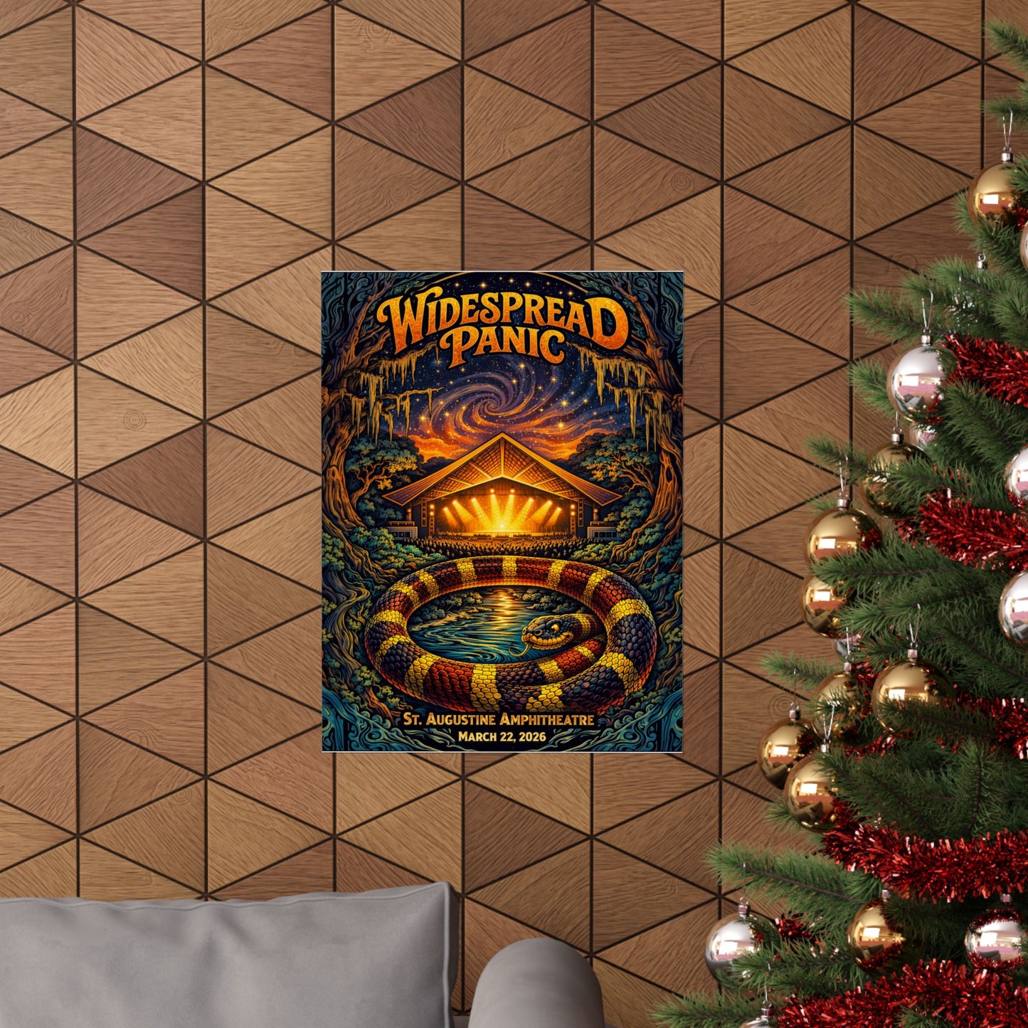 Widespread Panic | 03/22/26 | St. Augustine, FL | Concert Poster  | N3