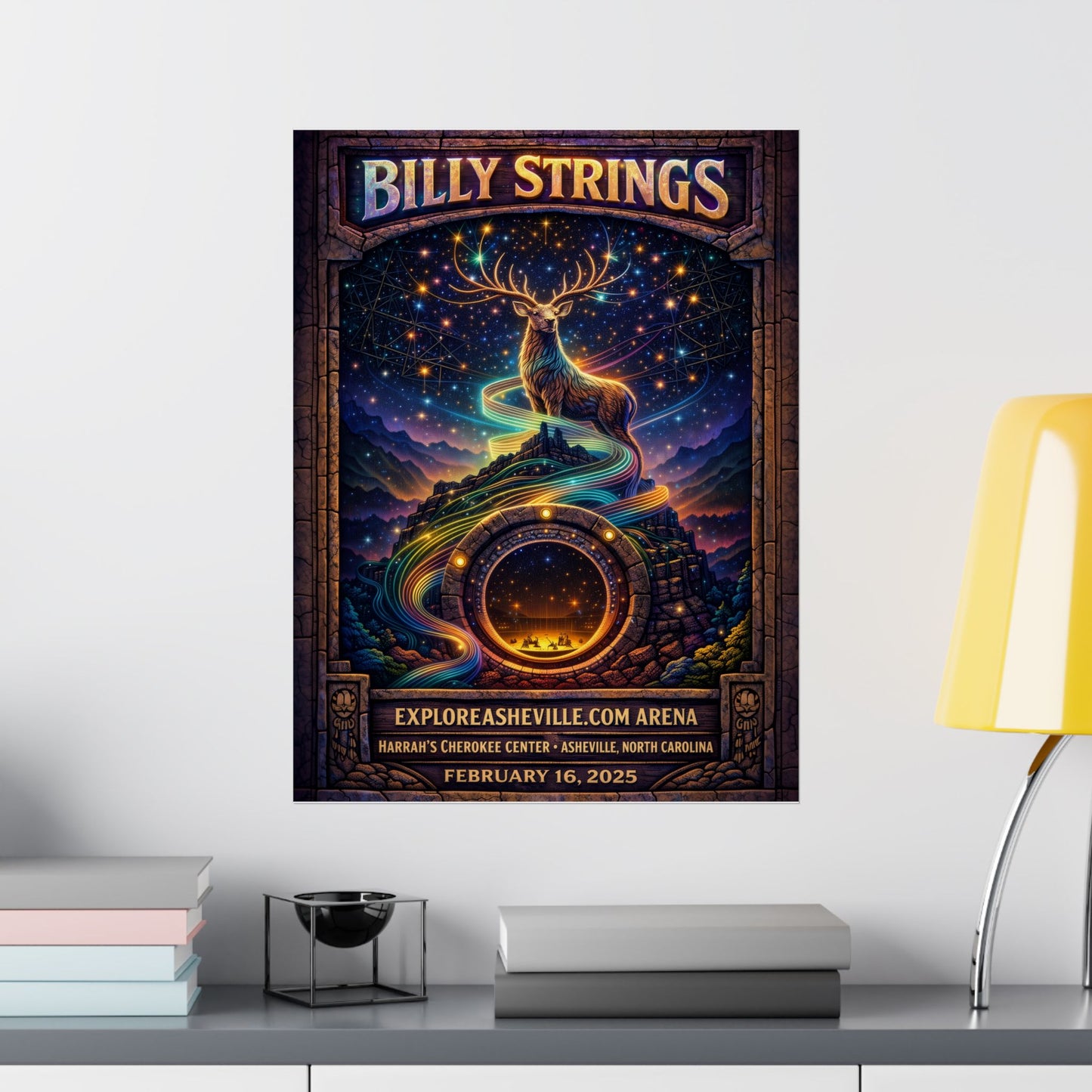Billy Strings | 2/16/25 | Asheville, NC | Concert Poster  | N5