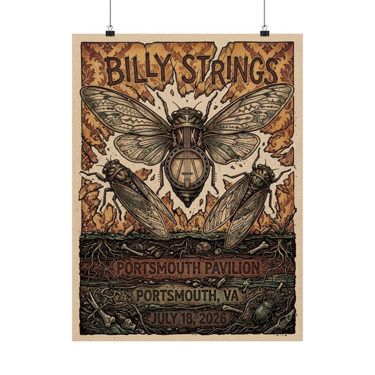 Billy Strings | July 18, 2026 | Concert Poster