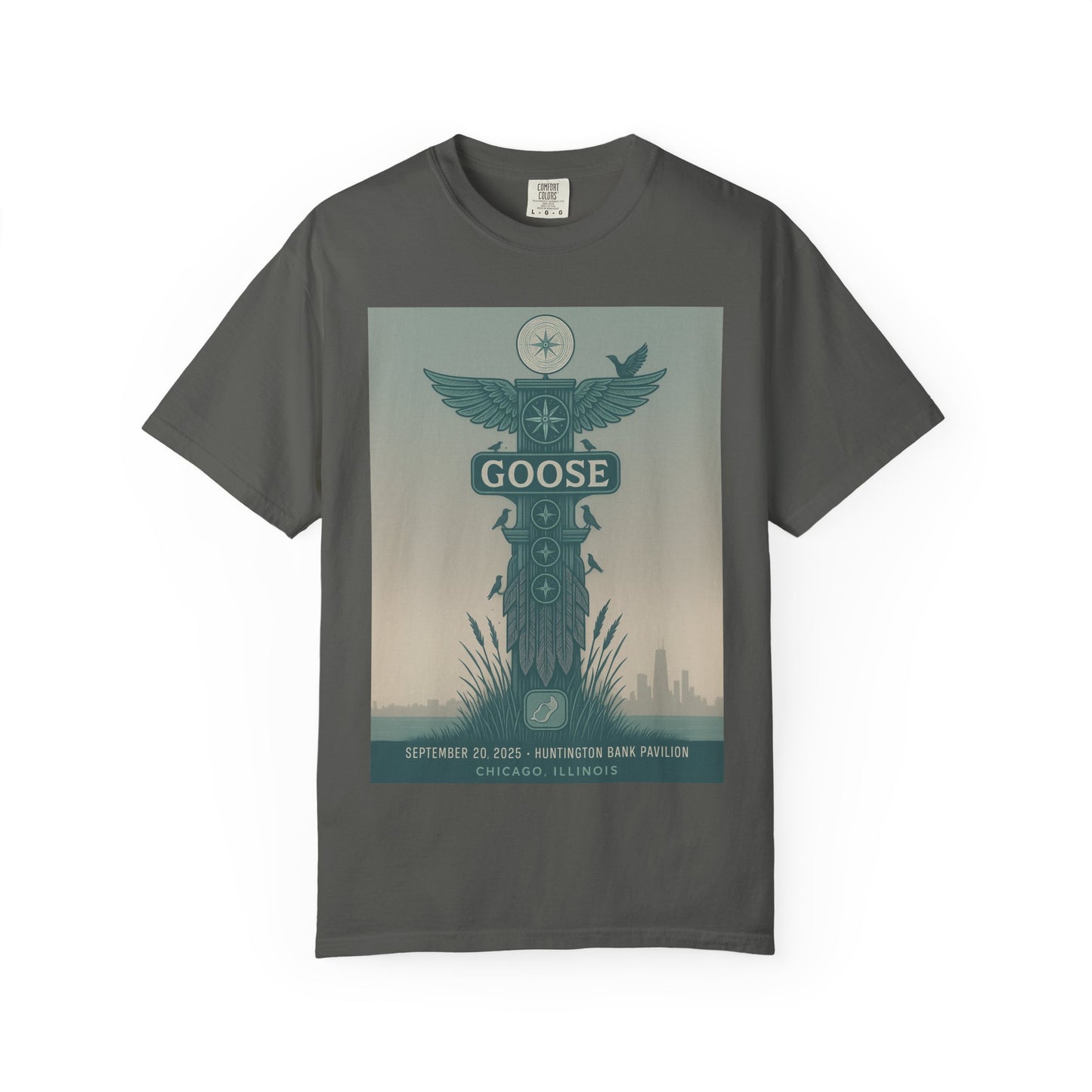 Goose | 9/20/25 | Chicago, IL | Concert t-shirt  | V3