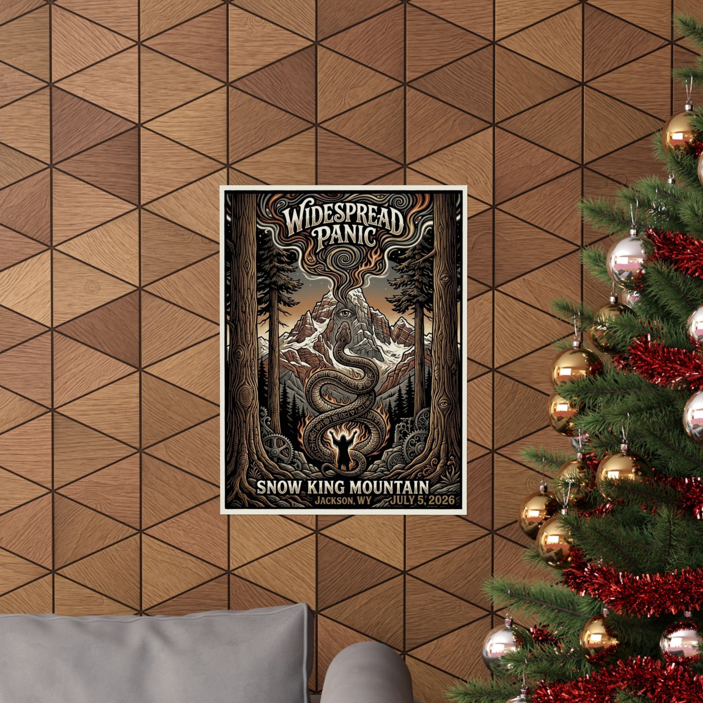 Widespread Panic | 07/05/26 | Jackson, WY | Concert Poster