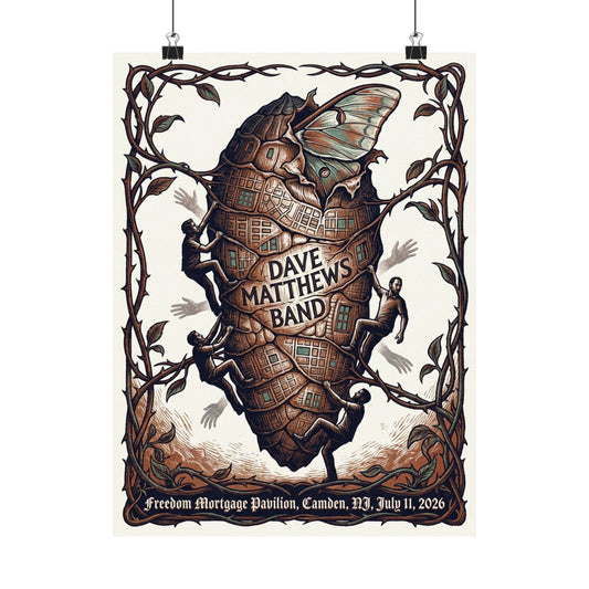 Dave Matthews Band | July 11, 2026 | Camden, NJ | Concert Poster