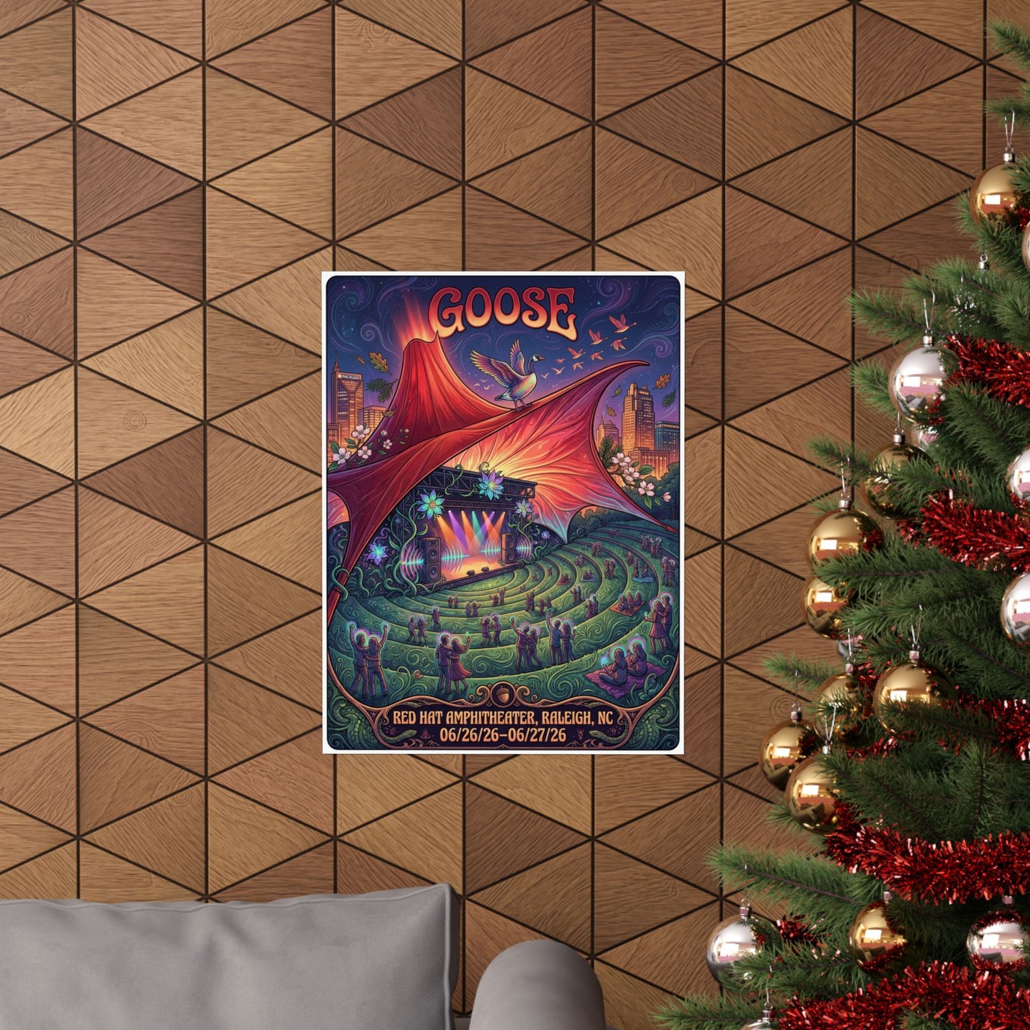 Goose  | 06/26/26–06/27/26 | Raleigh, NC | Concert Poster  | V1