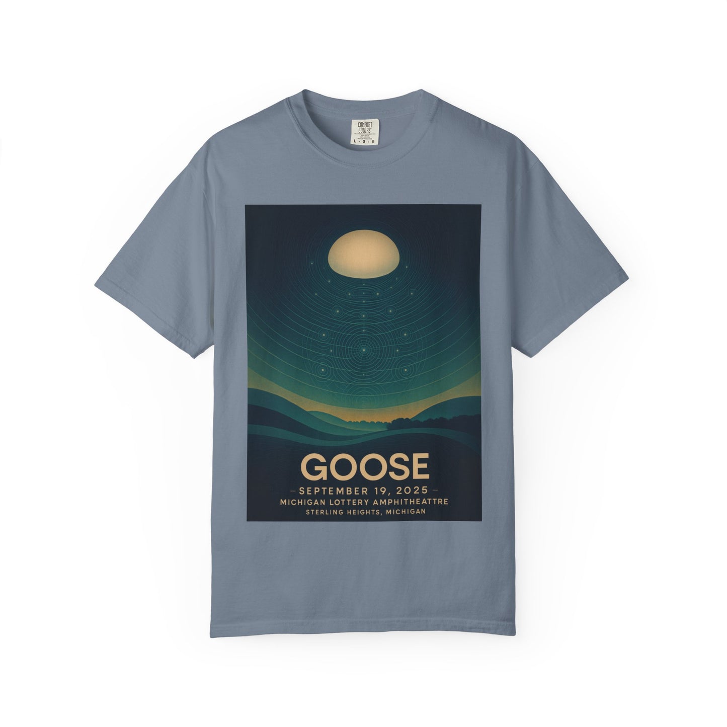 Goose | 9/19/25 | Sterling Heights, MI | Concert t-shirt  | V3