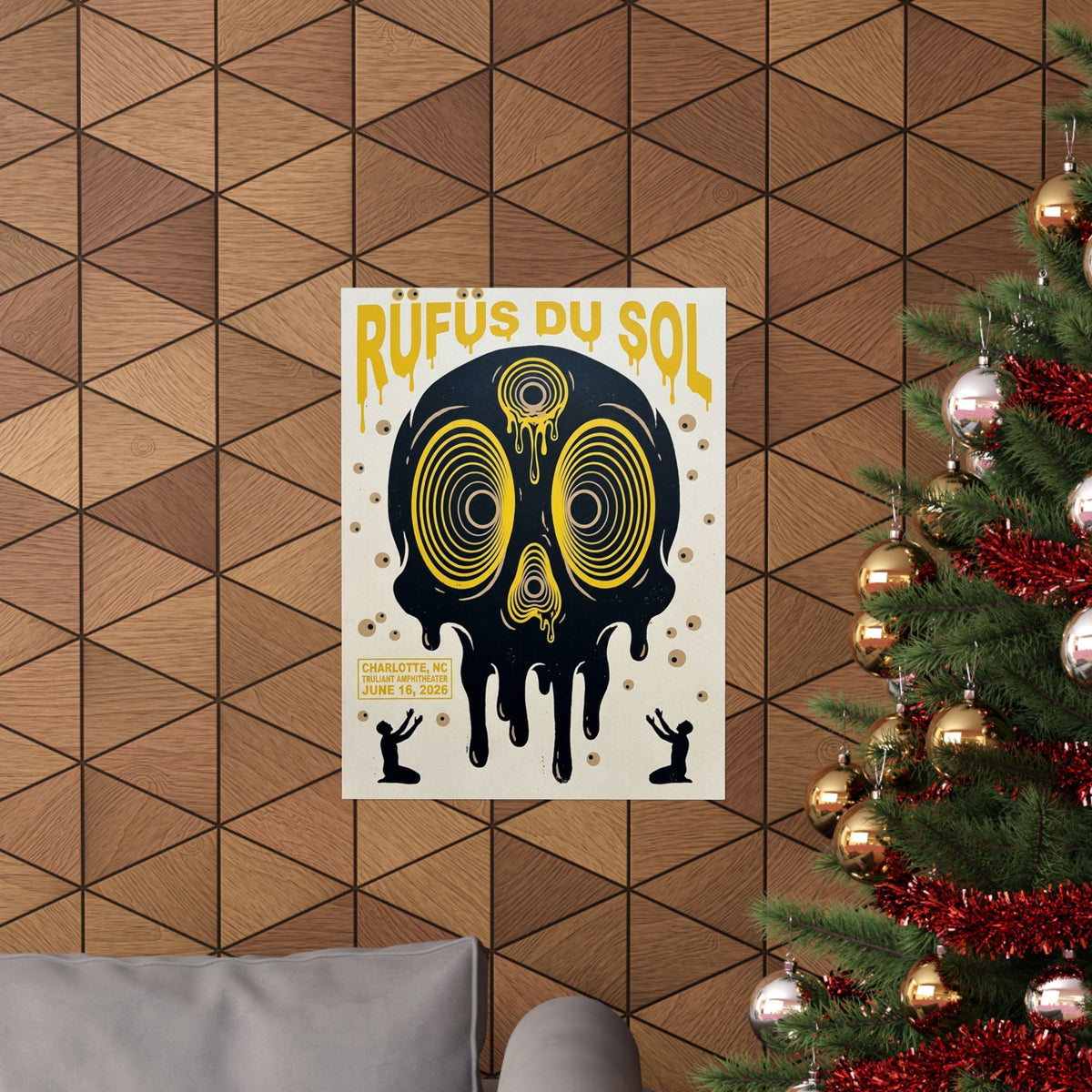 Rüfüs Du Sol | June 16, 2026 | Charlotte, NC | Concert Poster