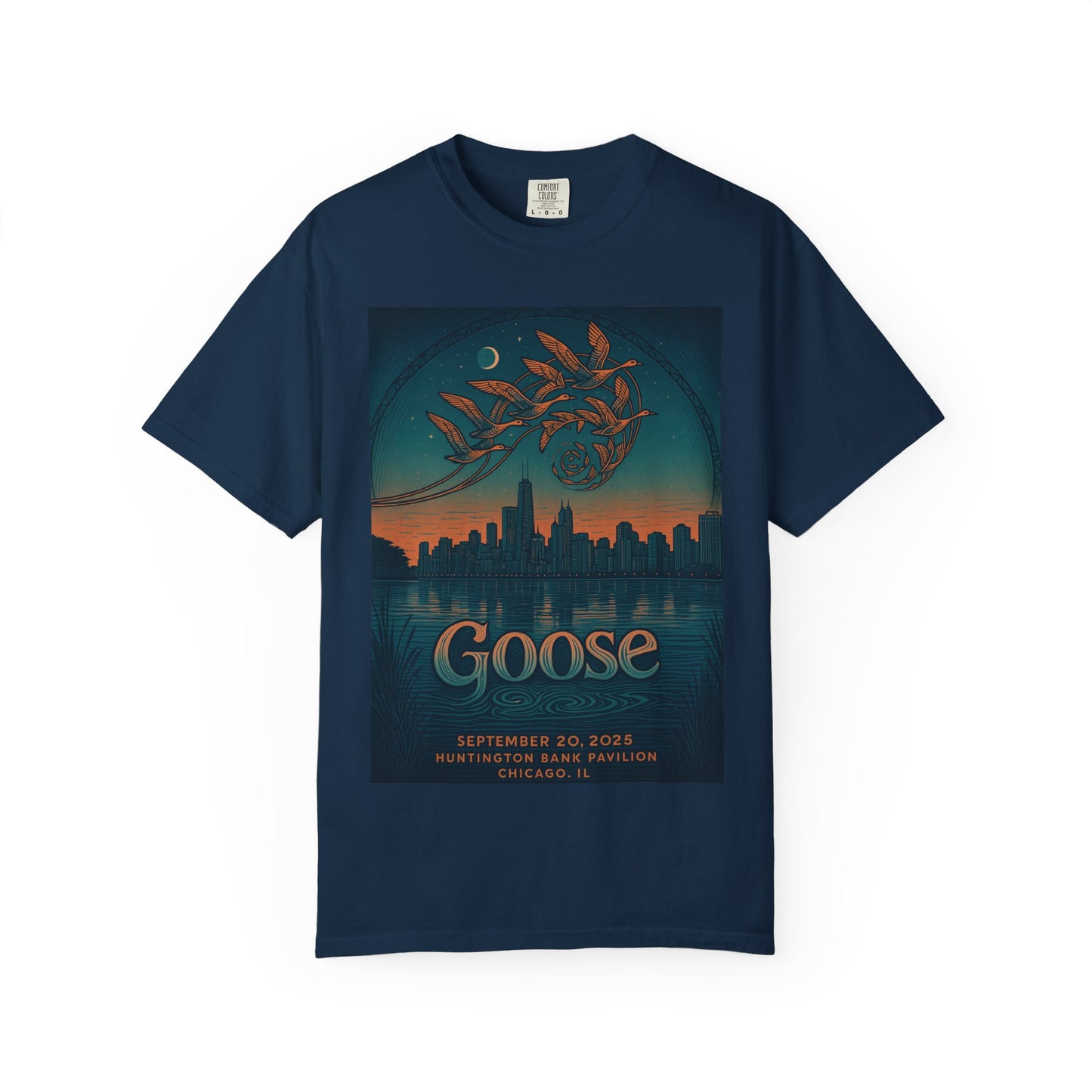Goose | 9/20/25 | Chicago, IL | Concert t-shirt  | V2