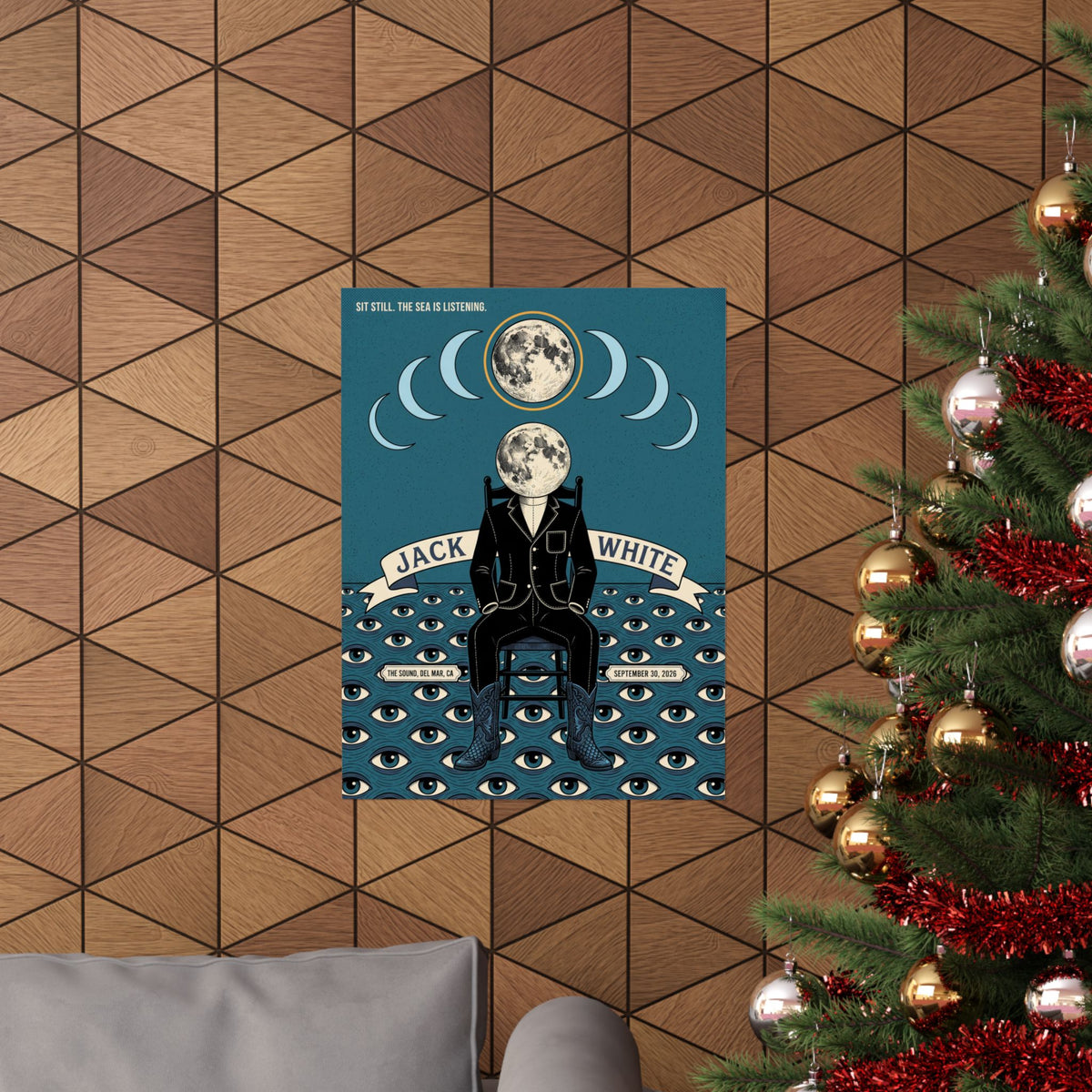Jack White | September 30, 2026 | Del Mar, CA | Concert Poster