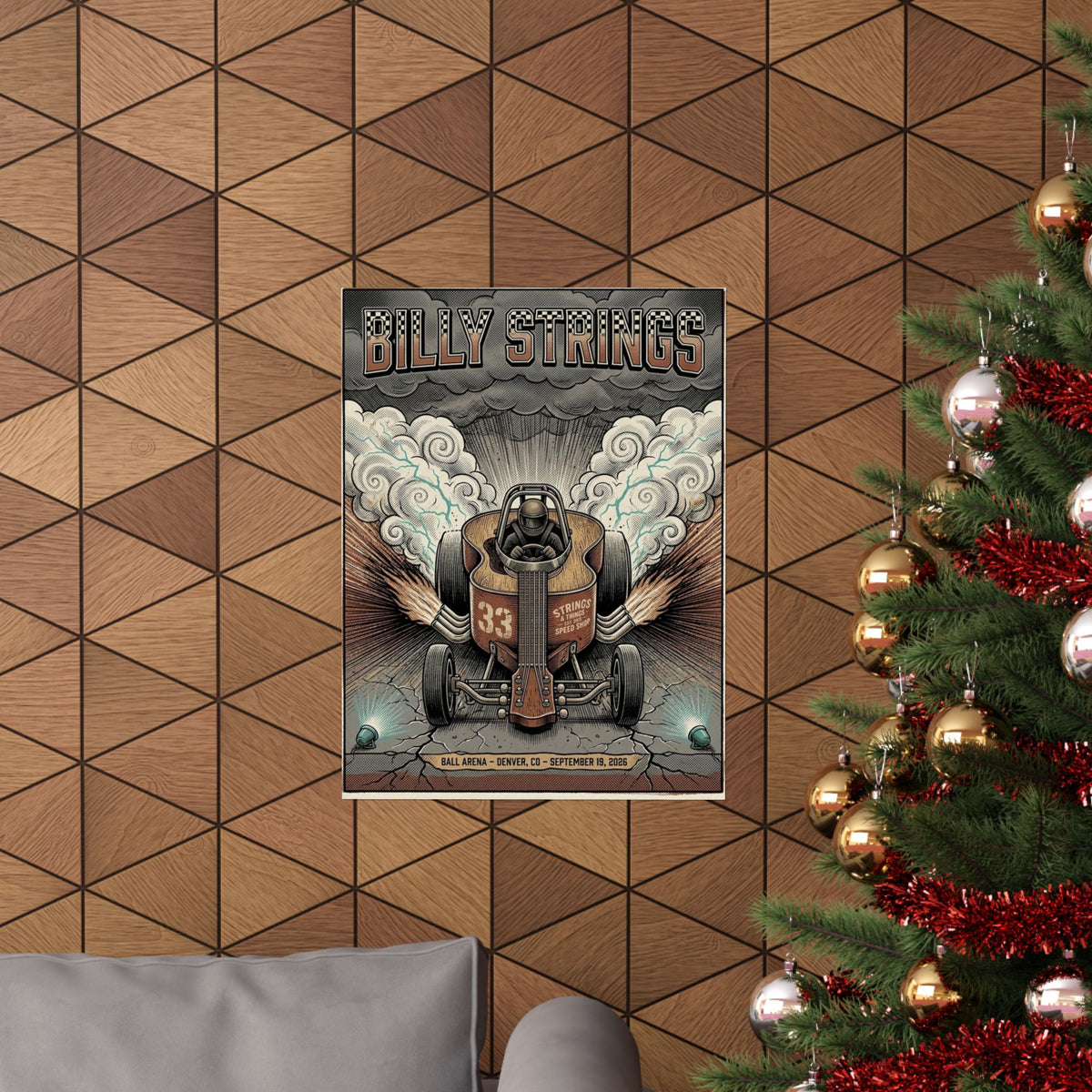 Billy Strings | September 19, 2026 | Denver, CO | Concert Poster