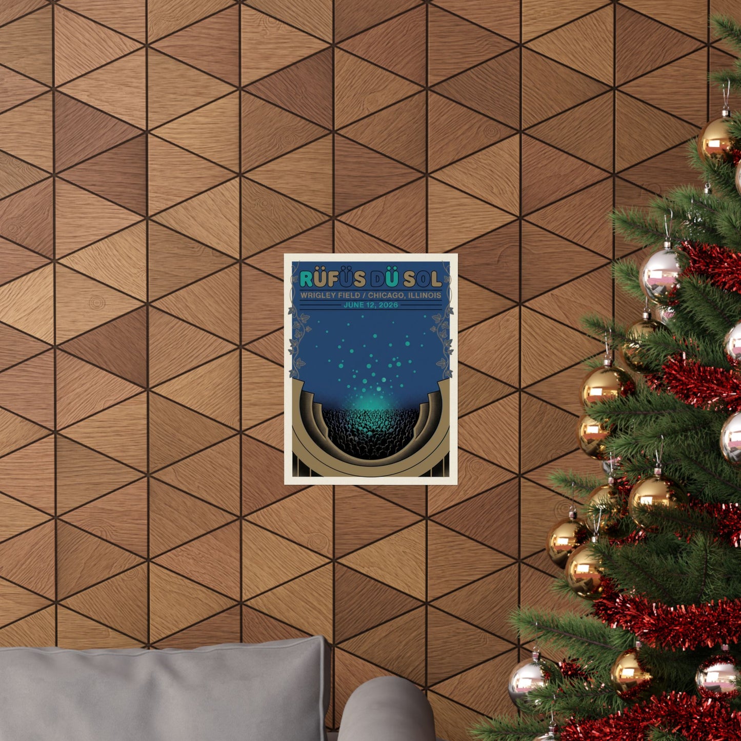Rüfüs Du Sol | June 12, 2026 | Chicago, IL | Concert Poster