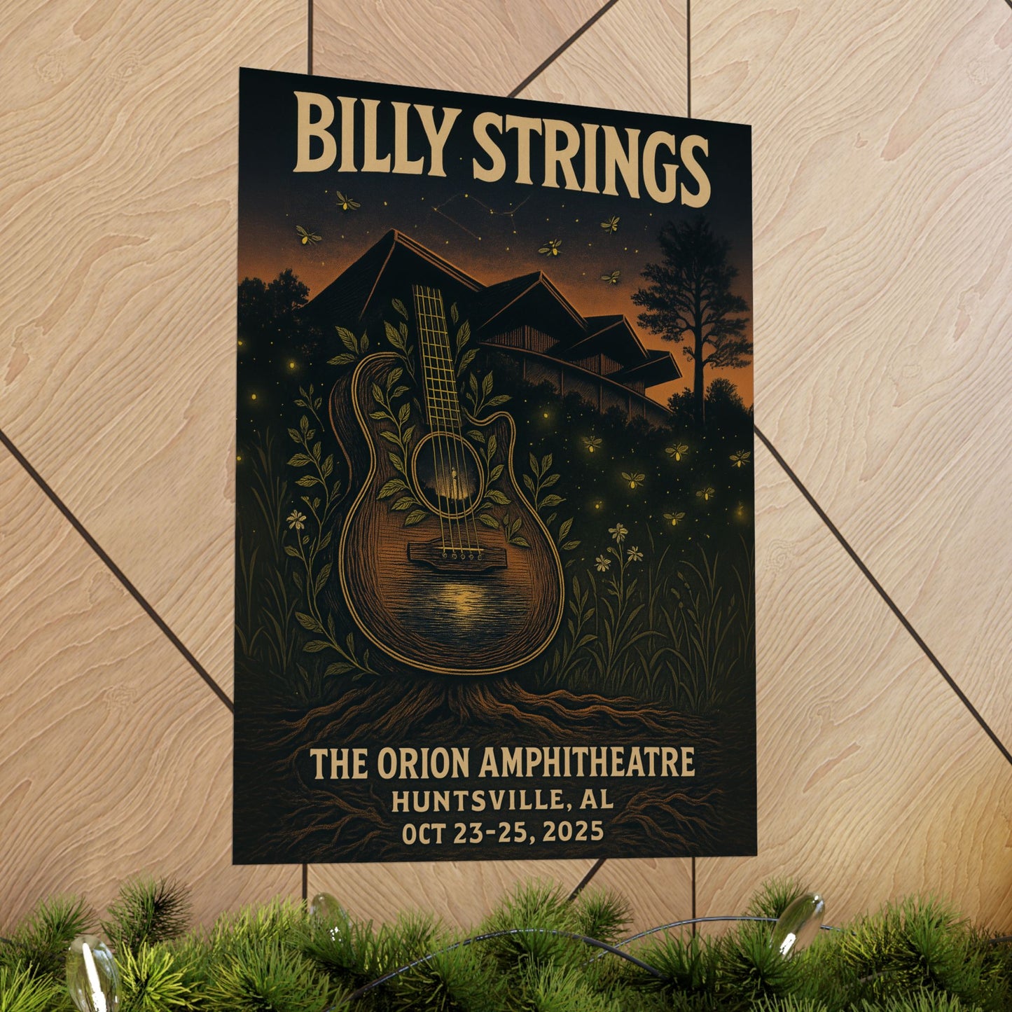 Billy Strings Huntsville | October 23-25, 2025| The Orion Amphitheatre | Variant 3