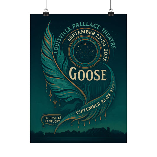Goose Louisville Palace Theatre | September 23-24, 2025 | Concert Print | Version 3