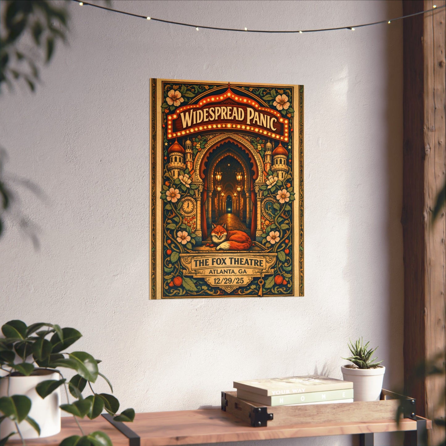 Widespread Panic | 12/29/25 | Atlanta, GA | Concert Poster  | N1