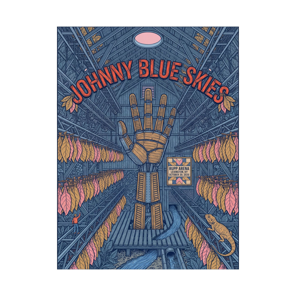 Johnny Blue Skies | October 30, 2026 | Lexington, KY | Concert Poster