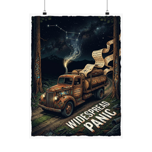 Widespread Panic | 07/10/26 | Bend, OR | Concert Poster