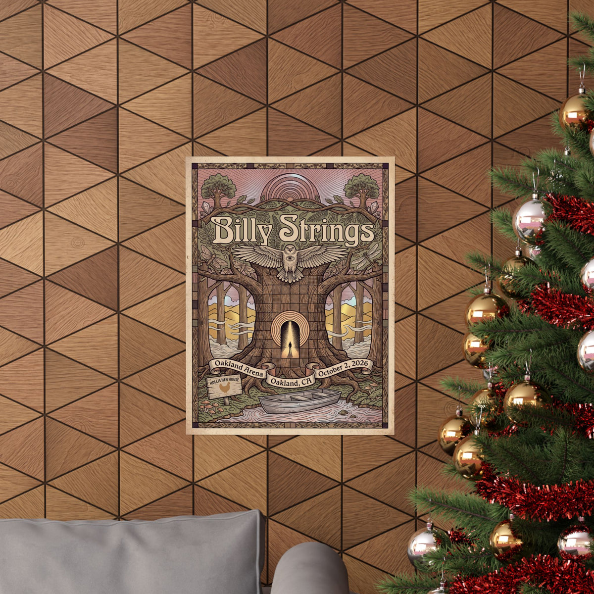 Billy Strings | October 2, 2026 | Oakland, CA | Concert Poster