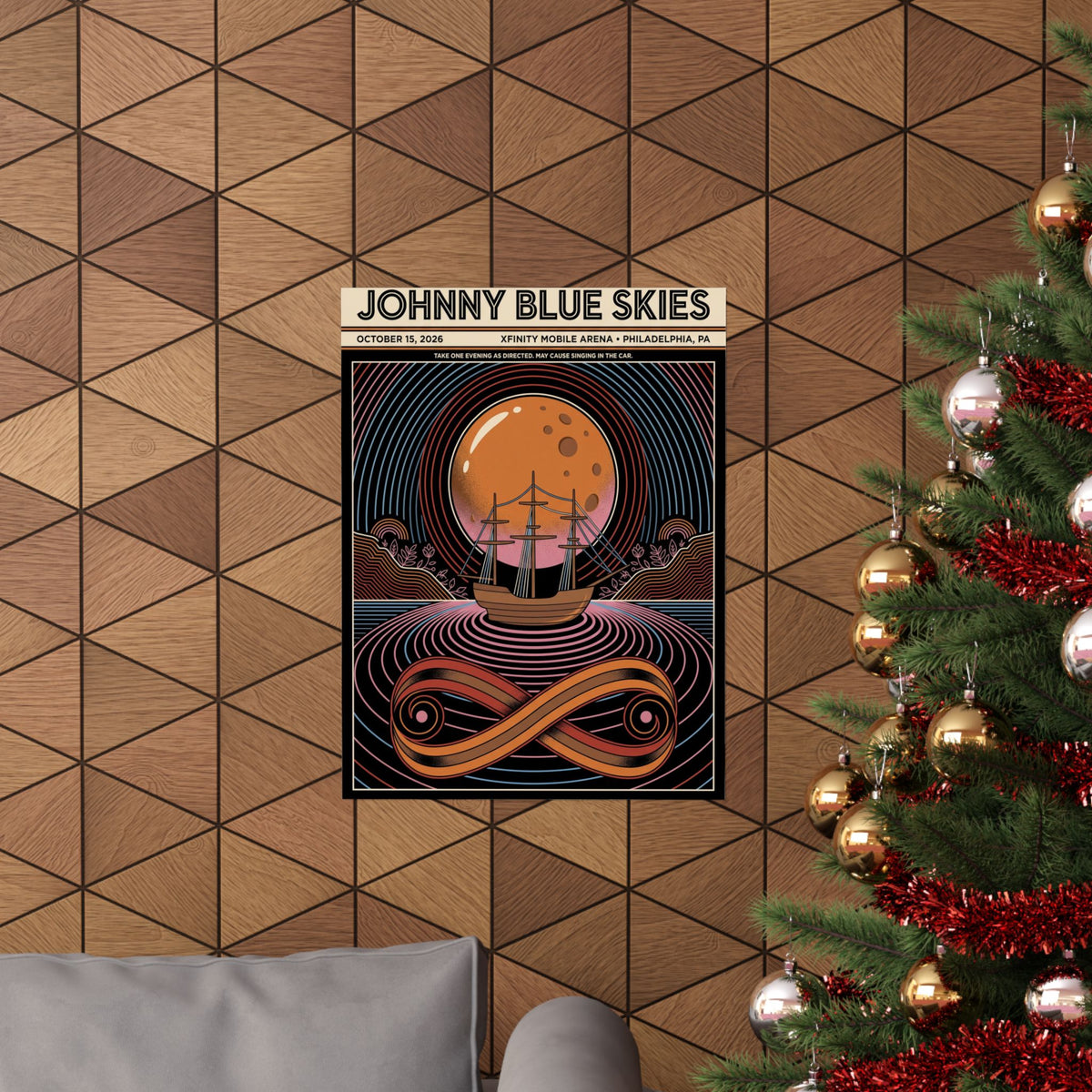 Johnny Blue Skies | October 15, 2026 | Philadelphia, PA | Concert Poster