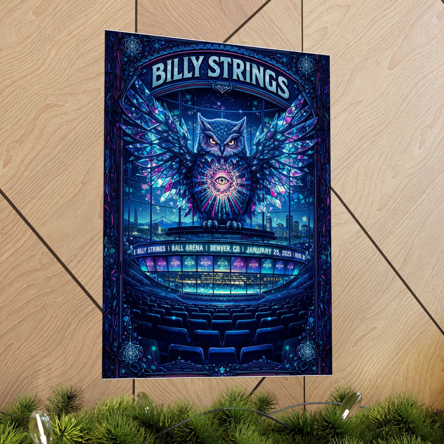 Billy Strings | 1/25/25 | Denver, CO | Concert Poster  | N2