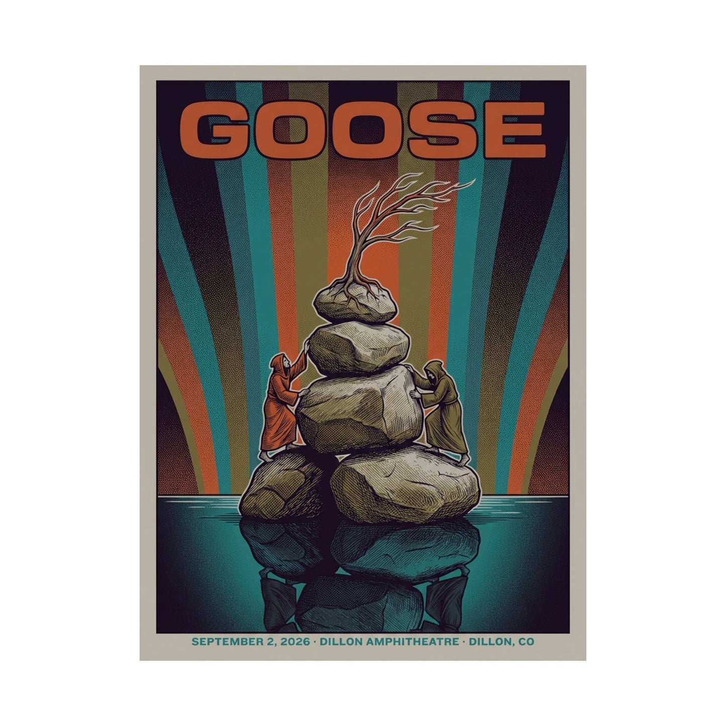 Goose | September 2, 2026 | Dillon, CO | Concert Poster