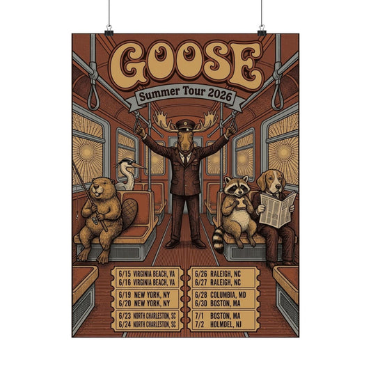 Goose | Summer Tour 2026 | Tour Poster