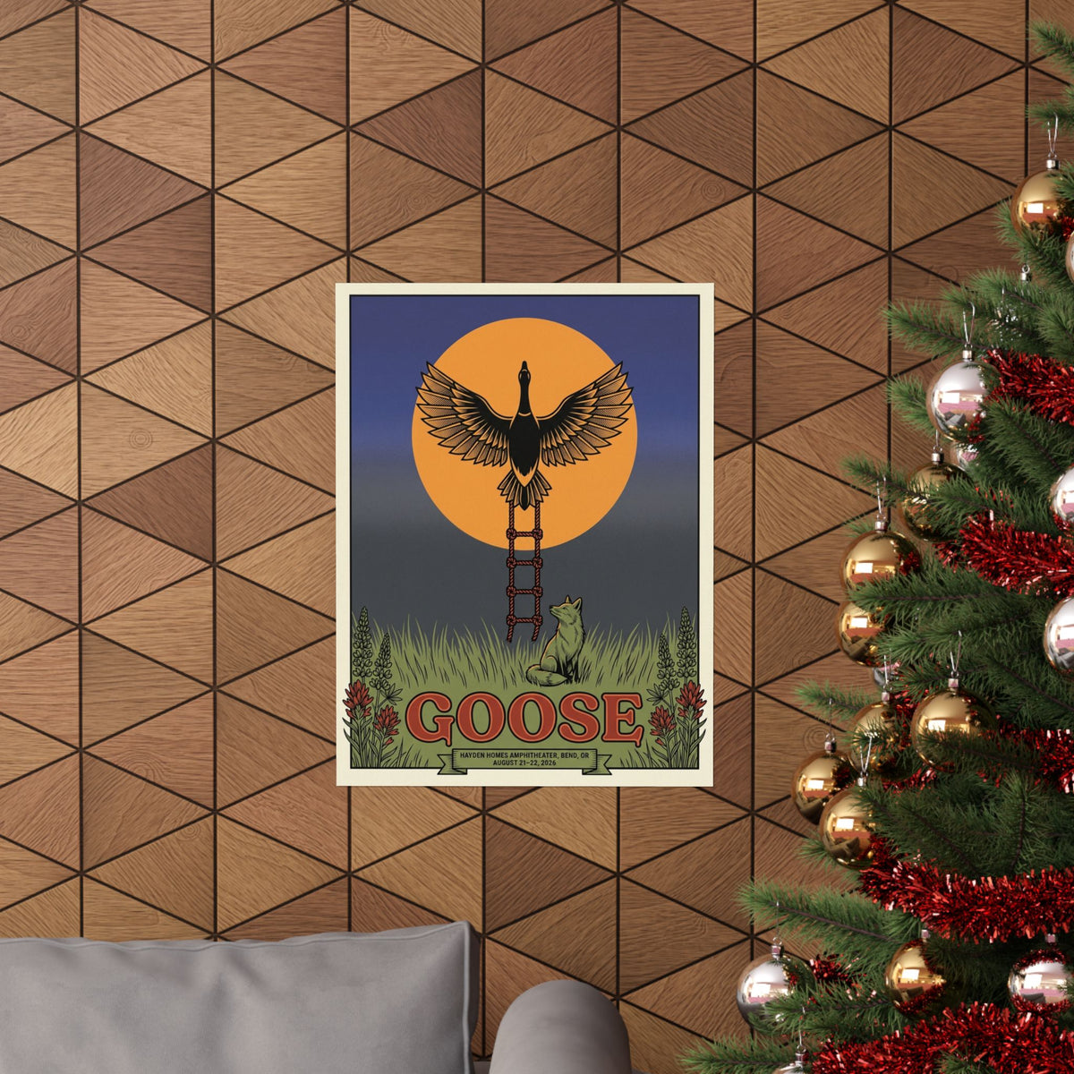 Goose | August 21–22, 2026 | Bend, OR | Concert Poster V2