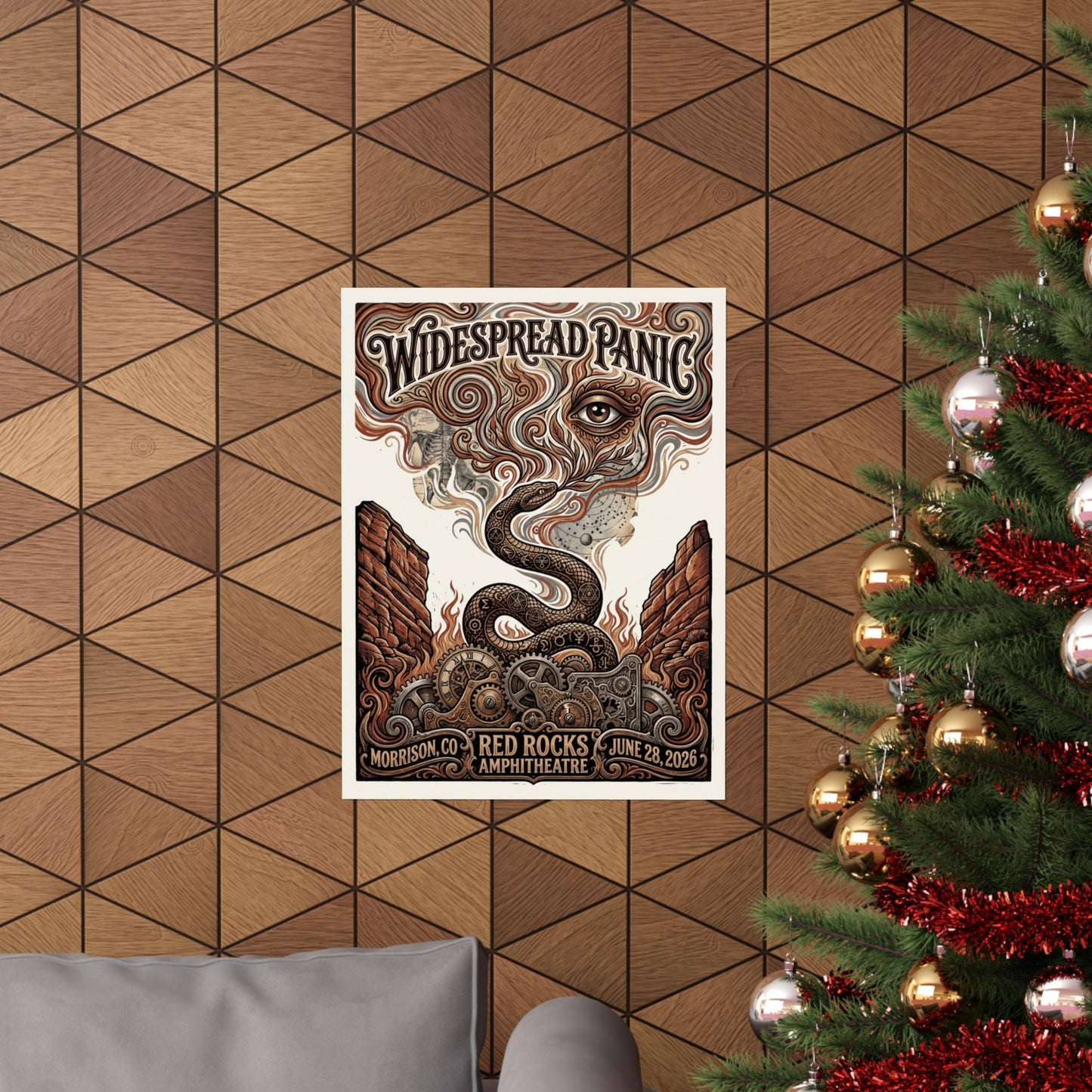 Widespread Panic | 06/28/26 | Morrison, CO | Concert Poster