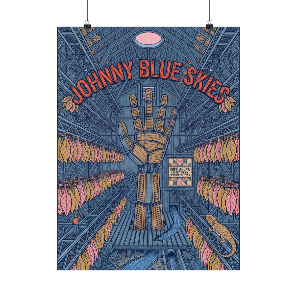 Johnny Blue Skies | October 30, 2026 | Lexington, KY | Concert Poster