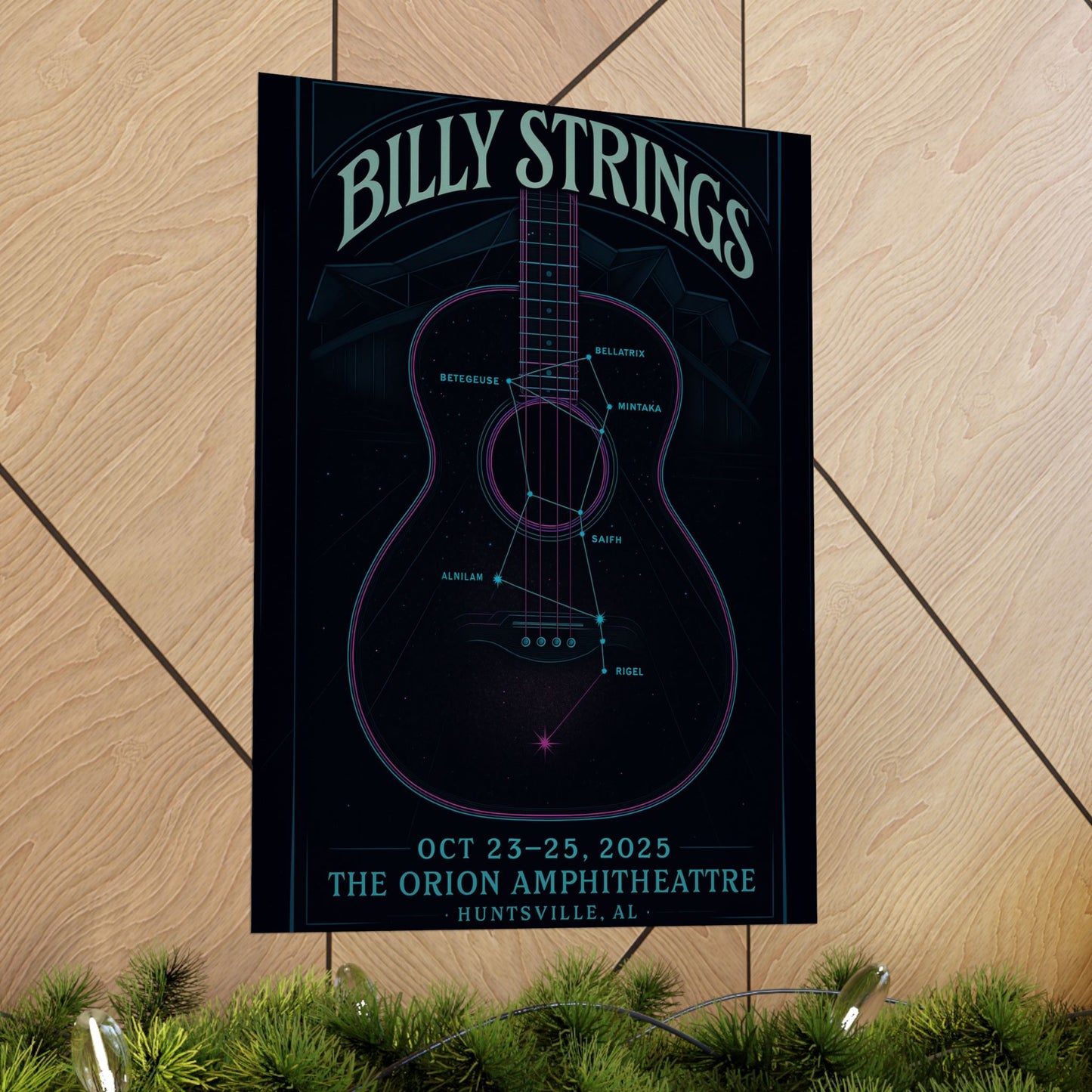 Billy Strings Huntsville | October 23-25, 2025| The Orion Amphitheatre | Variant 1