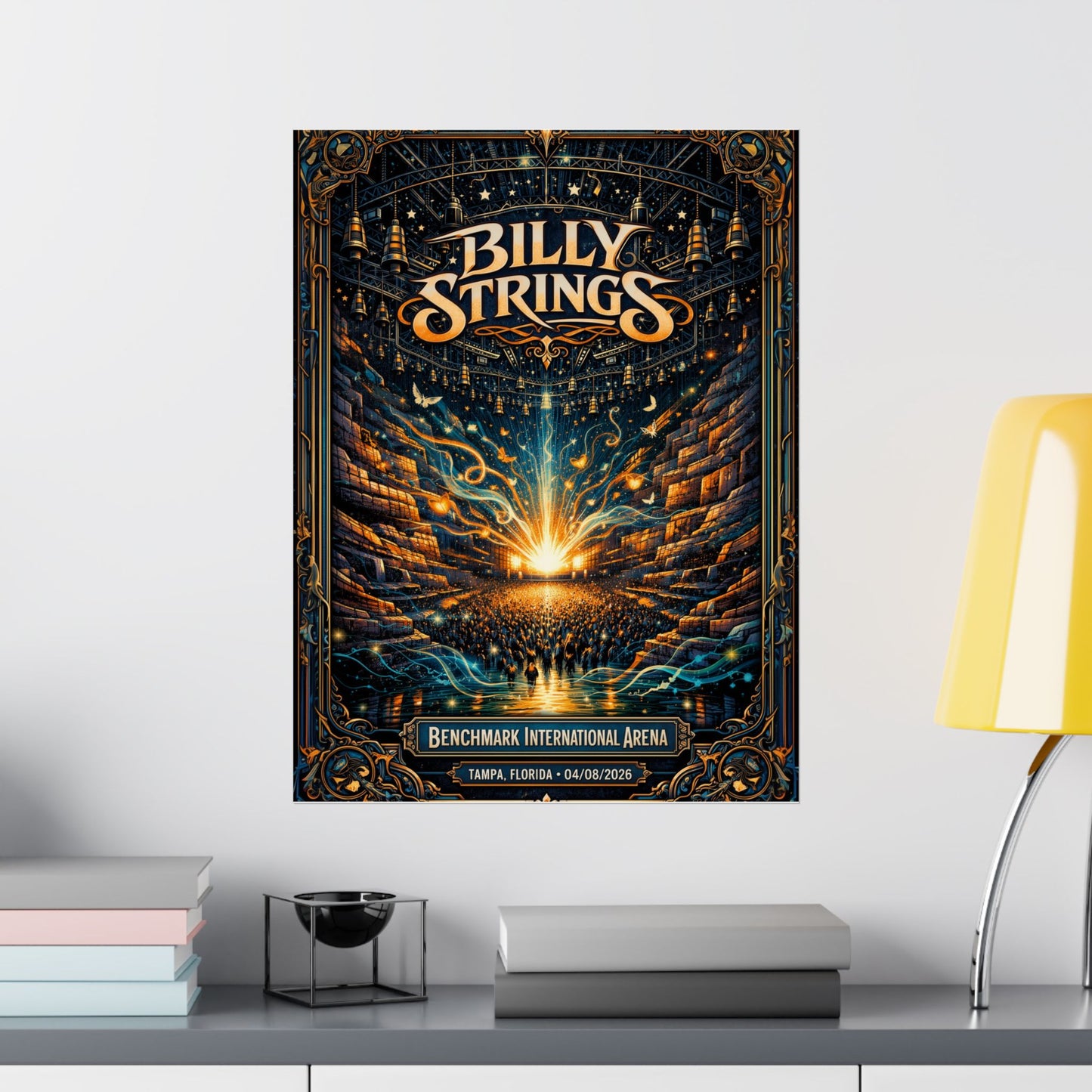 Billy Strings | 04/08/2026 | Tampa, FL | Concert Poster  | V1