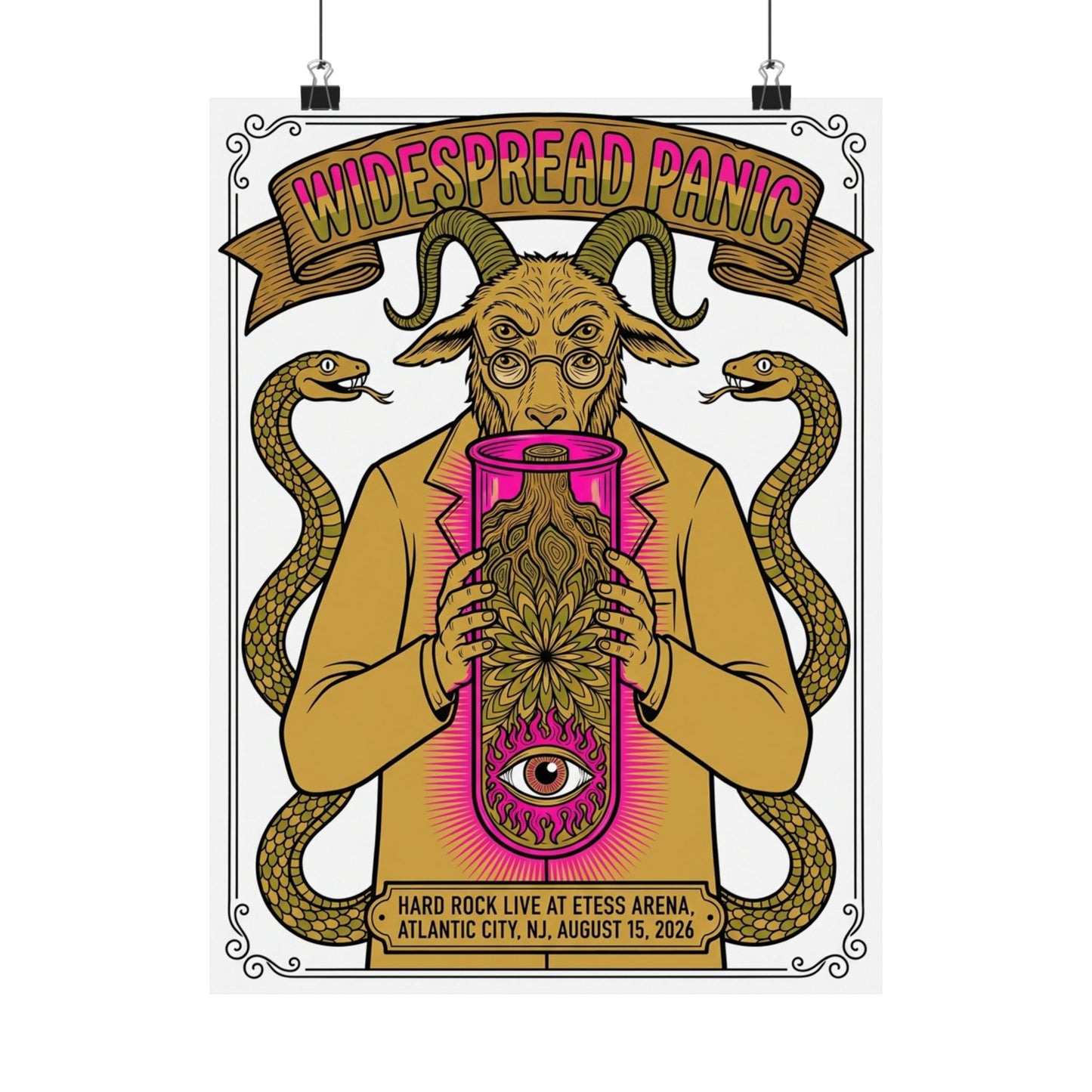 Widespread Panic | August 15, 2026 | Concert Poster