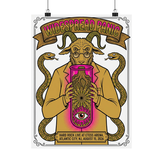Widespread Panic | August 15, 2026 | Concert Poster