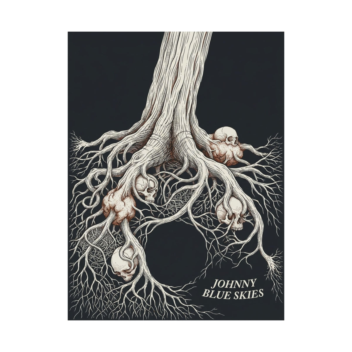 Johnny Blue Skies | The Inverted Oak | Band Print