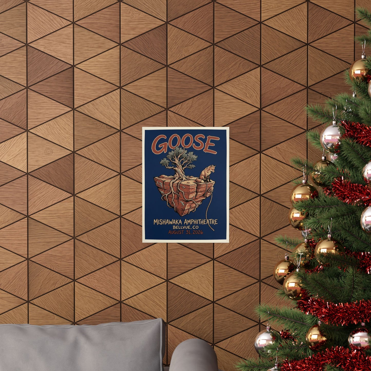 Goose | August 31, 2026 | Bellvue, CO | Concert Poster