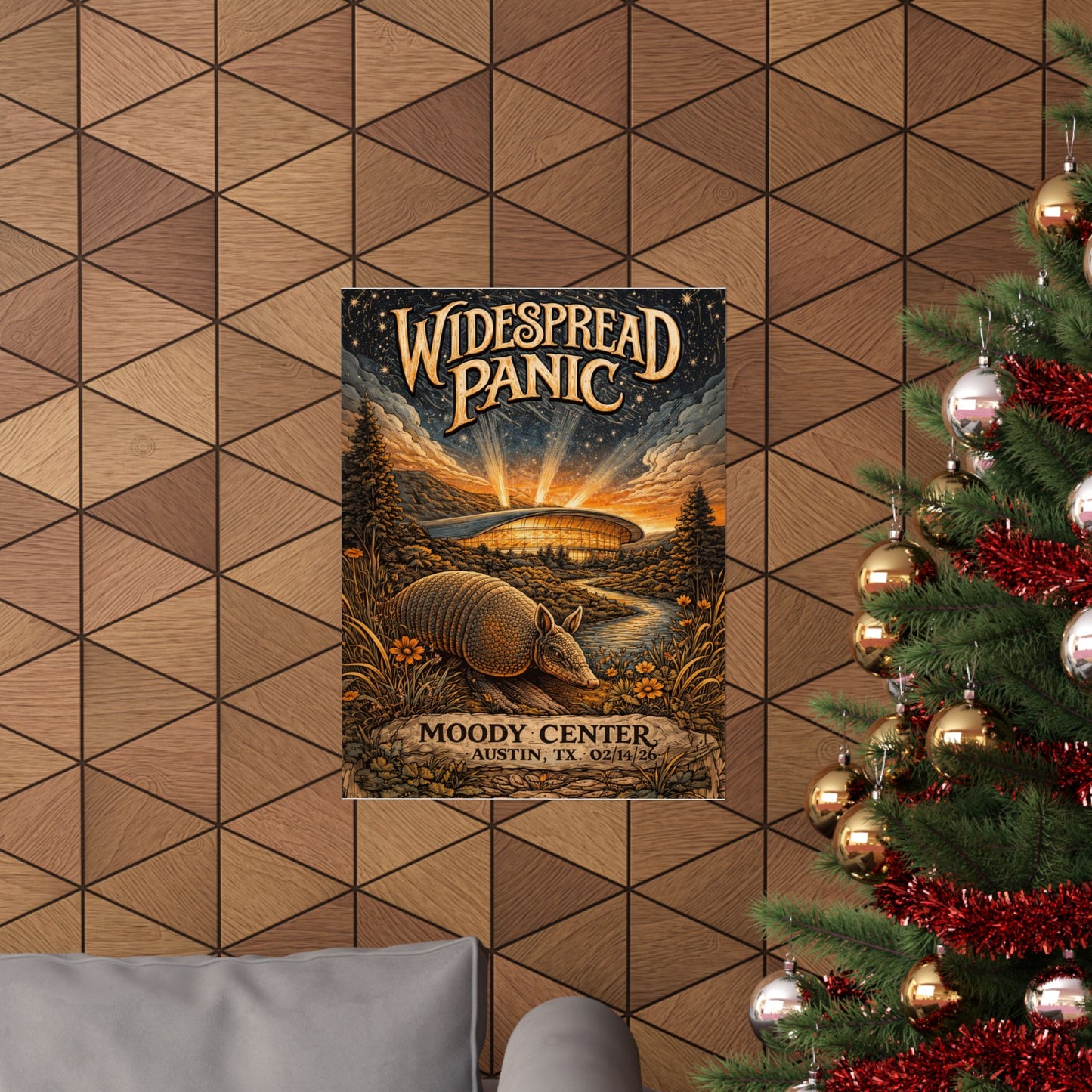 Widespread Panic | 02/14/26 | Austin, TX | Concert Poster  | N1