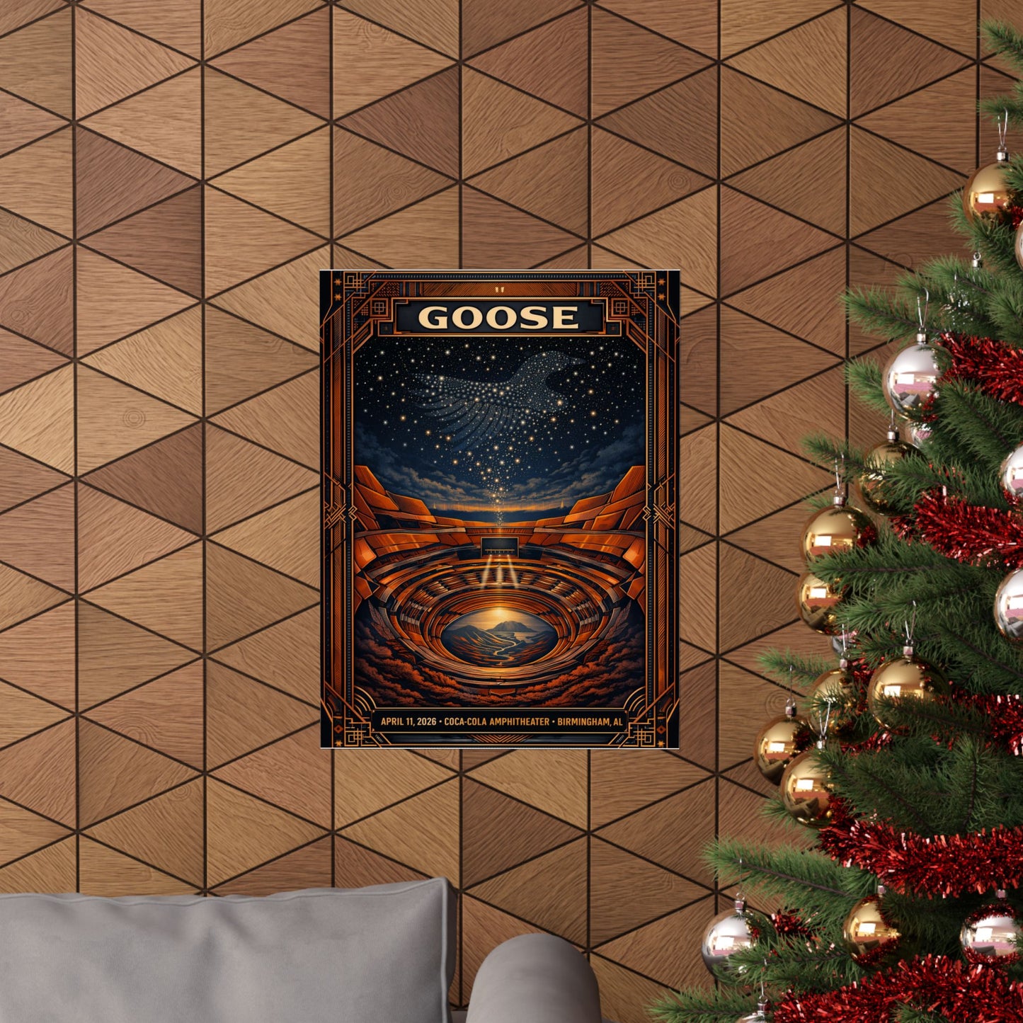 Goose  | 4/11/26 | Birmingham, AL | Concert Poster  | V2