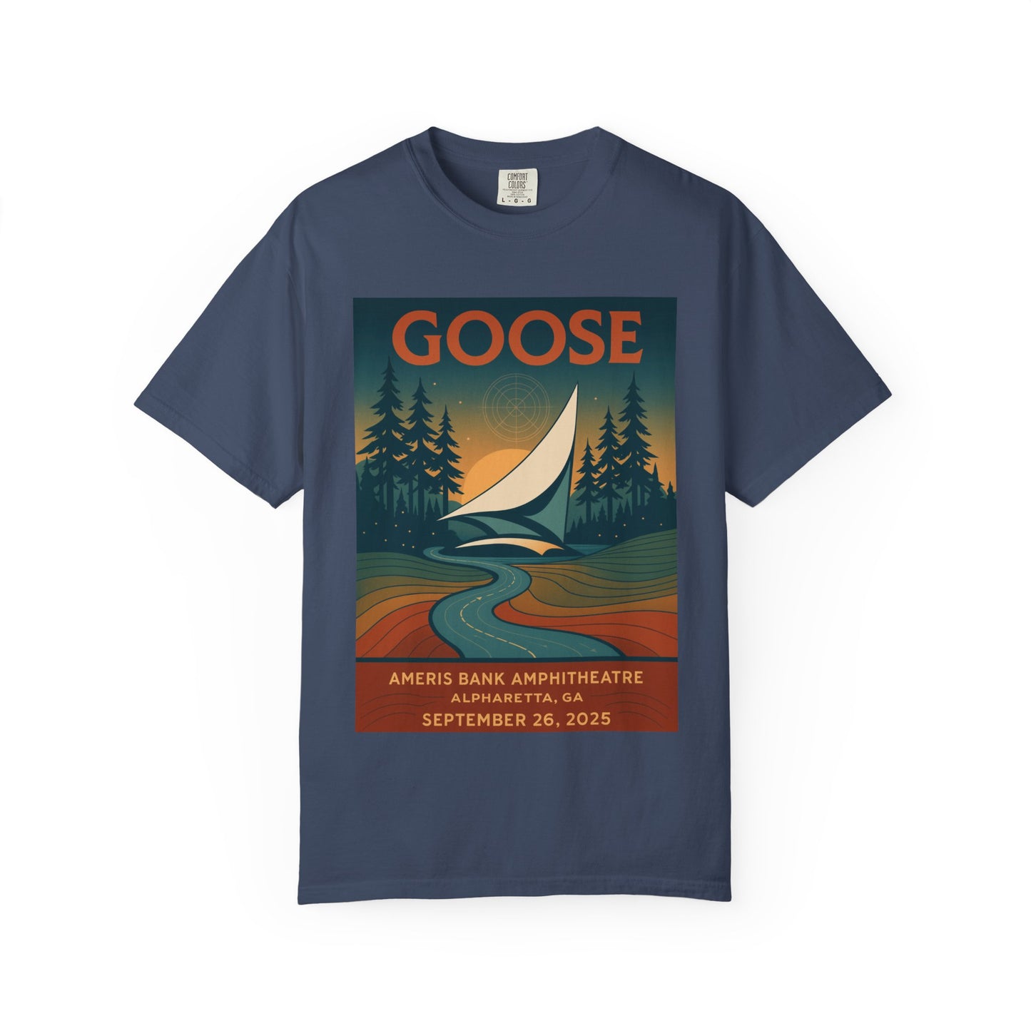 Goose | 9/26/25 | Alpharetta, GA | Concert t-shirt  | V2