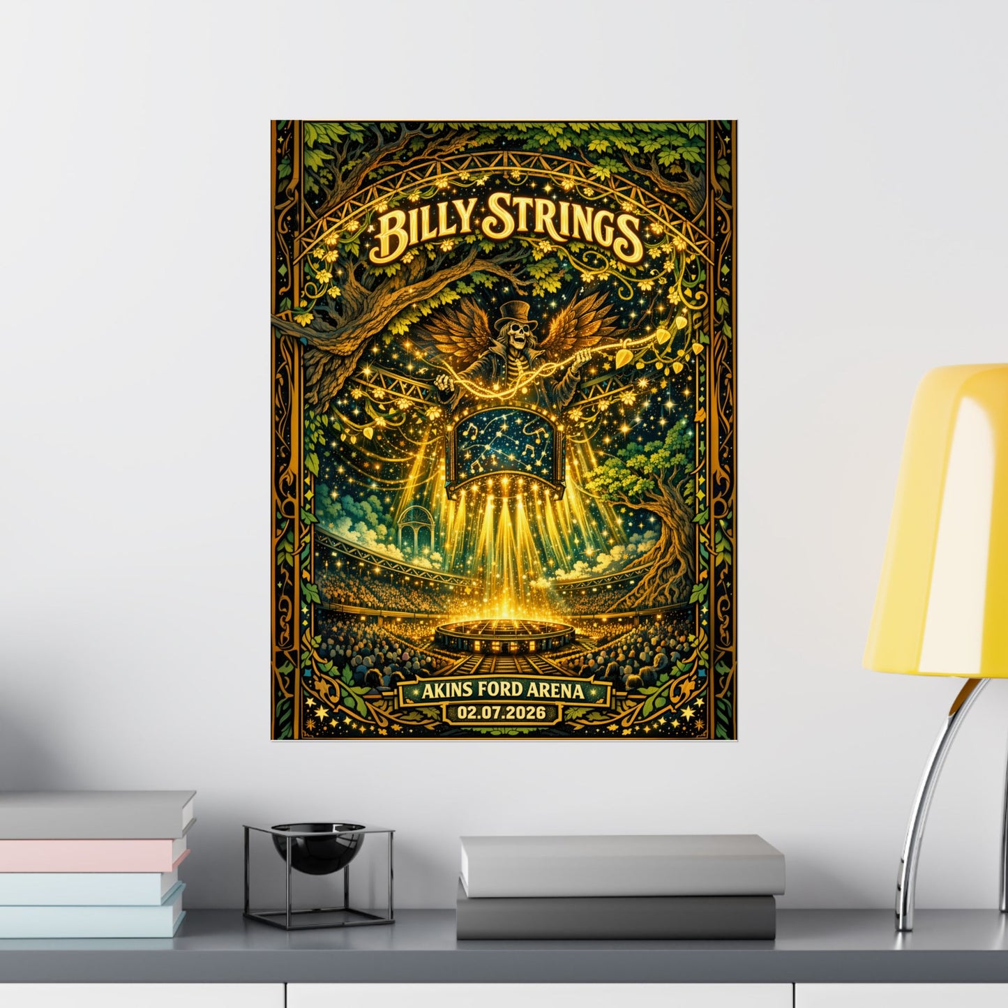 Billy Strings | 02/07/2026 | Athens, GA | Concert Poster  | N2